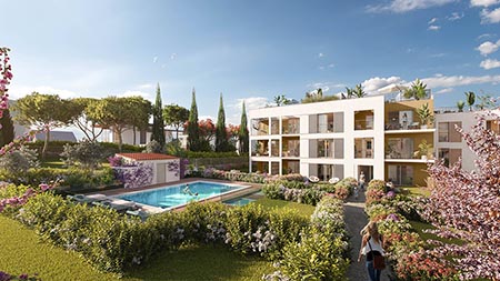 Programme neuf Antibes 447 Jardin Secret