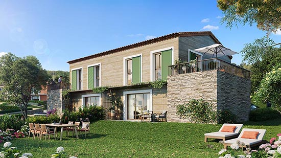 Jardins du Gabre Programme neuf Puget sur argens