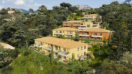 Programme neuf Menton Les Hauts Jardins 