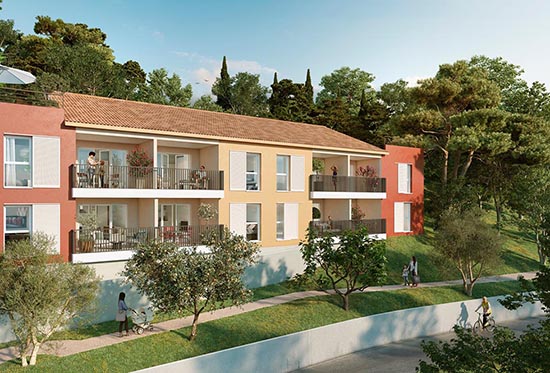 Les terrasses de laghet Programme neuf La Trinité