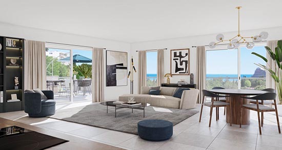 Appartement neuf Les Terrasses du Soleil 