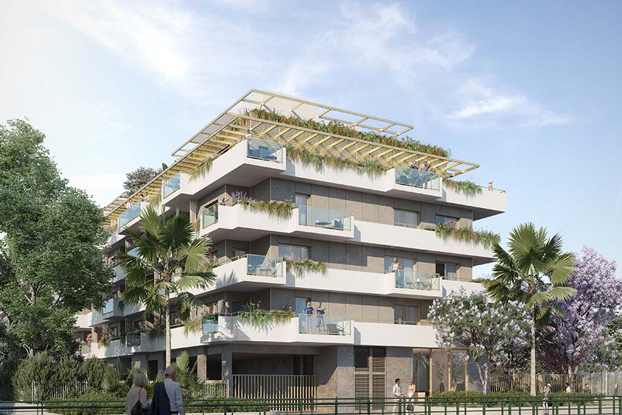 Appartement neuf Cagnes-sur-Mer Naturea - Image 1