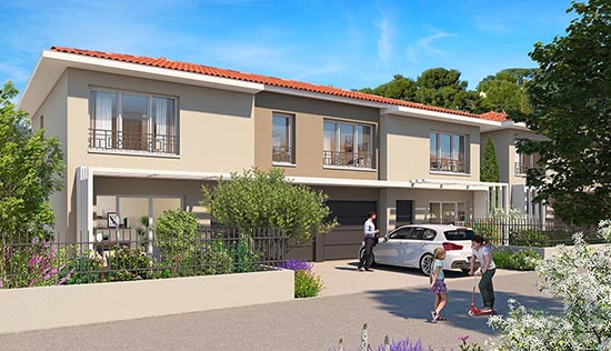 Appartement neuf Parc St Roch