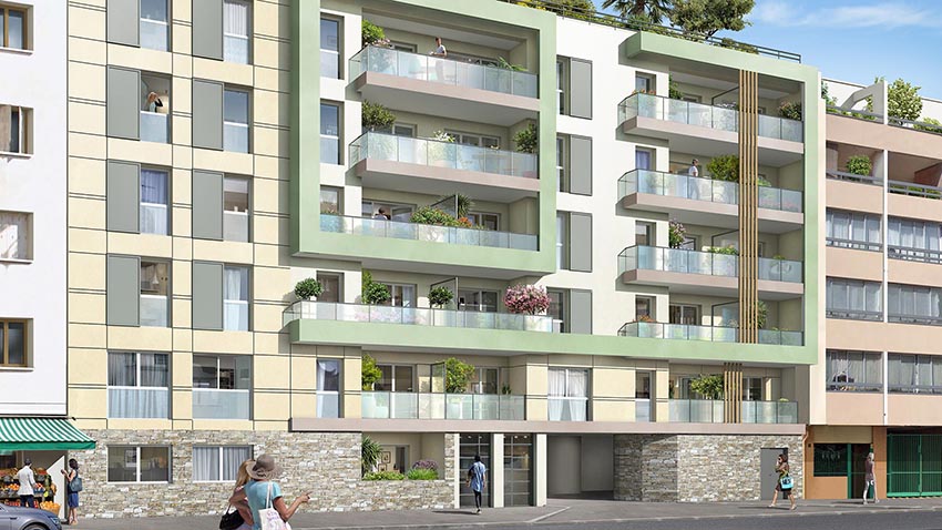 Appartement neuf Saint-Laurent-du-Var Villa 49 - Image 1